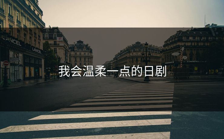 我会温柔一点的日剧 我会温柔一点的日剧